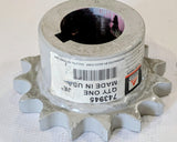743945 AGCO 15 Tooth 1-1/2" Bore 60 Pitch Roller Chain Sprocket