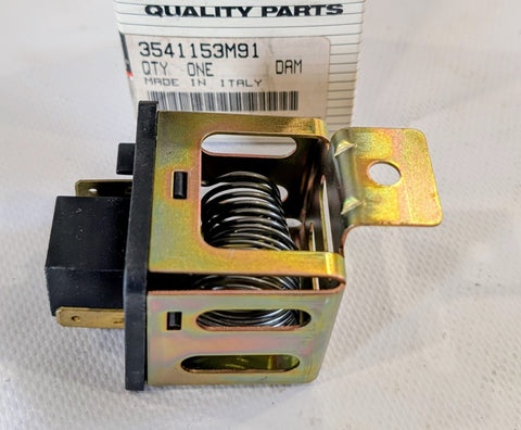 AGCO 3541153M91  air conditioning fan resistor Massey Ferguson, Landini, MCCORMICK