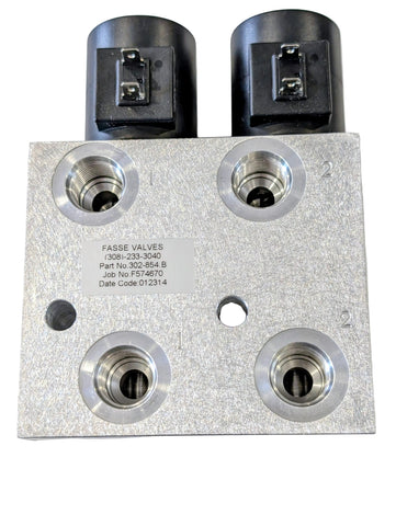 Fasse ISO Remote Master Hydraulic Doubler Valve  M10967-1