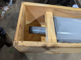 HESSTON  5585 LOWER ROLLER 6864888 60 3/4 LONG 70.5 OVERALL 2" SHAFT