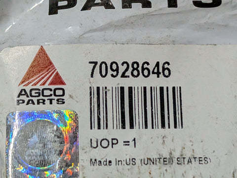 AGCO 70928646, 5/8"-11 x 2" (FT) Square Head Set Screw, Coarse, Case Hardened