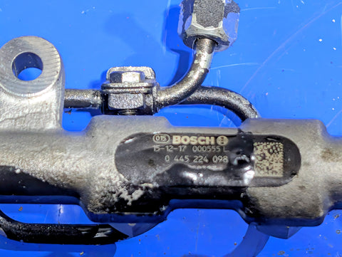 USED 5801790327 | Case New Holland Fuel Rail ,5801790327, 0-445-224-098, 0445224098, 5801703748