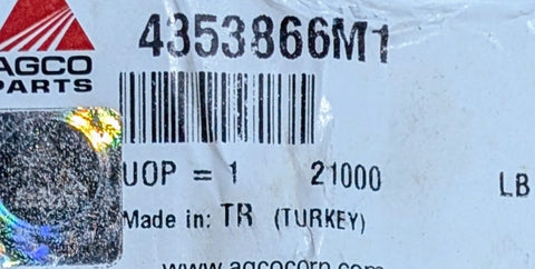 AGCO MASSEY FERGUSON SPACER 4353866M1