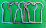 PACK OF 4 ,Deutz, MWM, 12270879 is a cylinder head cover gasket Weichai 226B