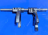 USED L2501 Kubota #TC223-24130 ROD, WITH RANGE SHIFT FORKS TC220-24110, TC220-24124