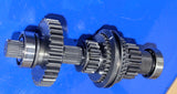 USED L2501 KUBOTA Part # TC220-21912 SHAFT, RANGE GEAR WITH GEARS