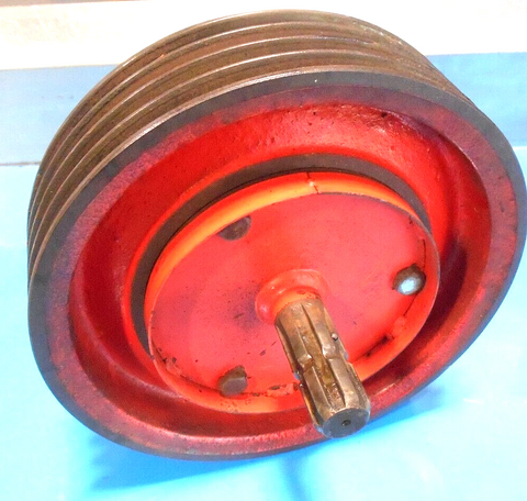 USED Fella SM207 Disc Mower LARGE PULLEY BELT DRIVE ASSEMBLY
