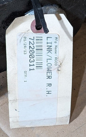 1993 AGCO 8630 Tractor Right Lower 3pt Hydraulic Lift Arm 722003311