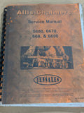 Used Service Manual fits Allis Chalmers 5670 5680 6680 6690