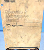 CAT Caterpillar D8N Crawler tractor Operation/Operator Maintenance Manual owner