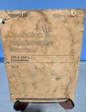 CAT Caterpillar 330 L Excavator Operation Operator Maintenance Manual crawler op