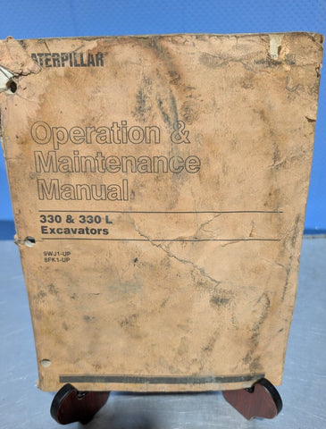CAT Caterpillar 330 L Excavator Operation Operator Maintenance Manual crawler op
