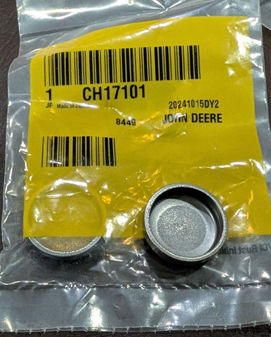 2 Pack John Deere CH17101 FREEZE PLUGS