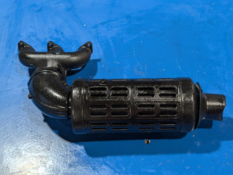 D600 Kubota Exhaust Manifold and Muffler