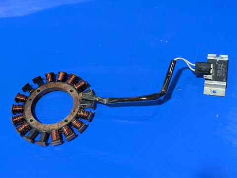 USED OEM KAWASAKI 59031-7017 STATOR CHARGING COIL 15 AMP w/ 21066-0740 regulator