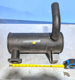 Tractor Muffler 3 bolt exhaust mount, 15" Long