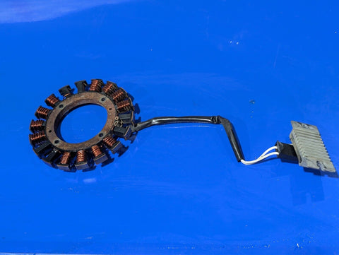 USED OEM KAWASAKI 59031-7017 STATOR CHARGING COIL 15 AMP w/ 21066-0740 regulator