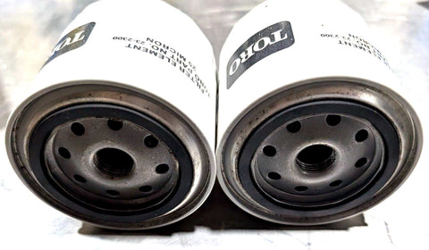 2 Pack OEM TORO PART # 23-2300 TRANSMISSION OIL FILTER; REPL. 30-0840, 31-1010