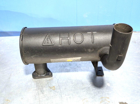 Tractor Muffler 3 bolt exhaust mount, 15" Long