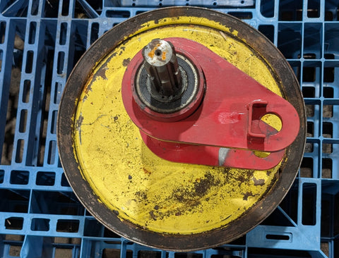 Pulley Driveshaft Assembly For Vermeer 7030 7040 - Lely Splendimo  Disc Mower