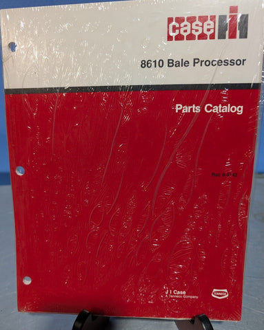 CASE IH 8610 BALE PROCESSOR PARTS CATALOG