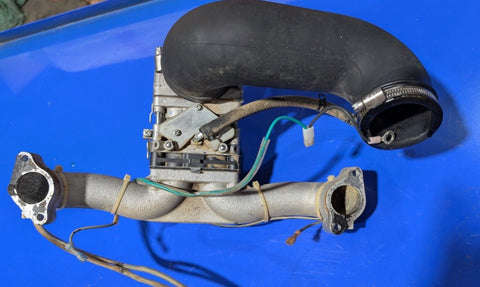 USED to KAWASAKI FX801V CARB & INTAKE 59076-7013