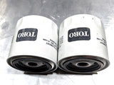 2 Pack OEM TORO PART # 23-2300 TRANSMISSION OIL FILTER; REPL. 30-0840, 31-1010