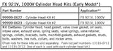 99999-0623 KIT,CYLINDER HEAD #2 FX921V, FX1000V Early model