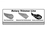 CARD HEADER FOR TRIMMER LINE DISPLAY