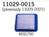 Genuine OEM Kawasaki ELEMENT-ASSY-AIR FIL Part# 11029-0015,KRB750