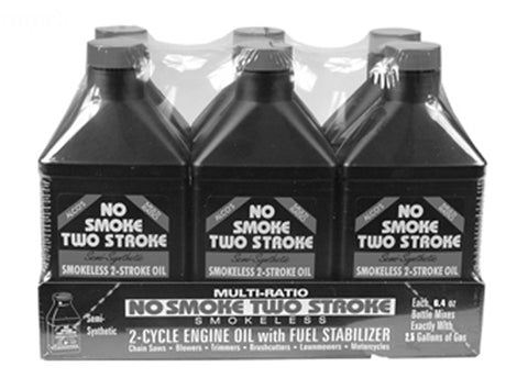 OIL 2-STROKE NO-SMOKE 6.4 OZ (TWO/2-CYCLE)