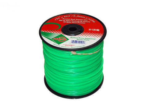 LINE TRIMMER .130   405' MED SPOOL QUAD GREEN