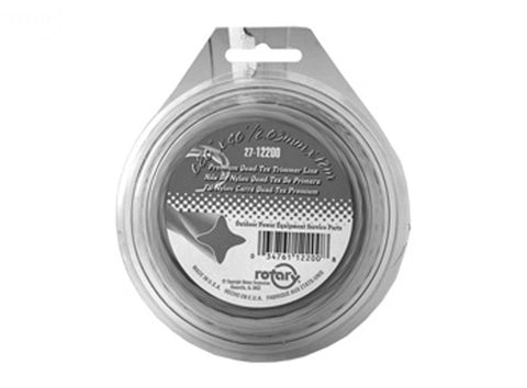 LINE TRIMMER  .080  40' LOOP QUAD-TEX TWIST GREEN