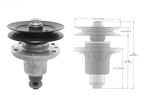 SPINDLE ASSEMBLY EXMARK REPL EXMARK 103-1105