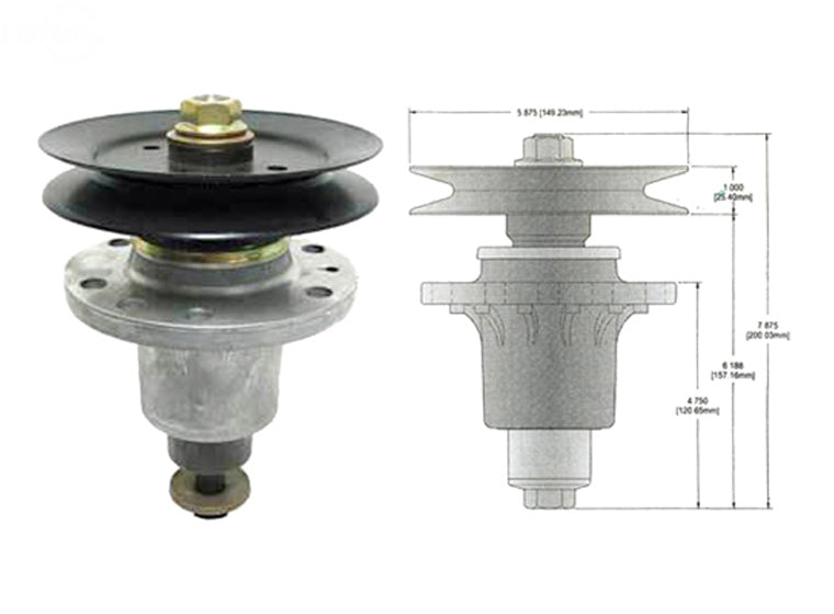 SPINDLE ASSEMBLY EXMARK 103-1183.