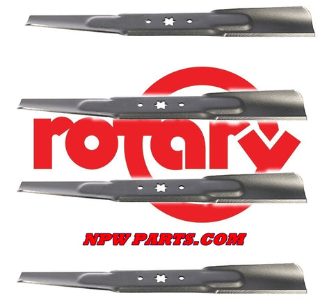 4PK Lawn Mower Blades Fits Cub Cadet 742-04290 942-04290 942-04244 942-04244A,13238