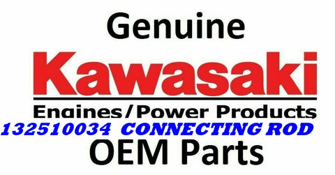 Kawasaki OEM Part 132510737, 13251-0737, 132510034 ROD-ASSY-CONN 13251-6068 13251-0034 13251-6022
