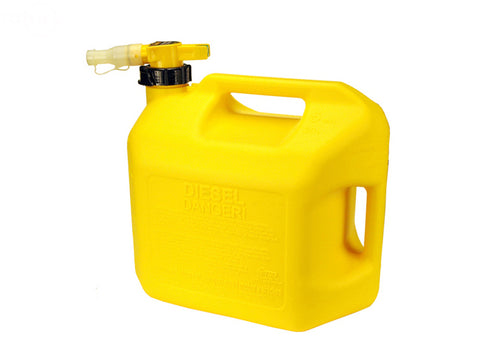 NO-SPILL 5 GALLON DIESEL CAN (YELLOW)