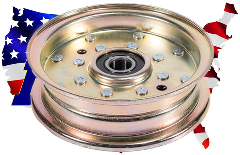 Flat Idler Pulley FOR Exmark Part # 116-4669 for Mowers Pioneer, Radius, Turf Tracer