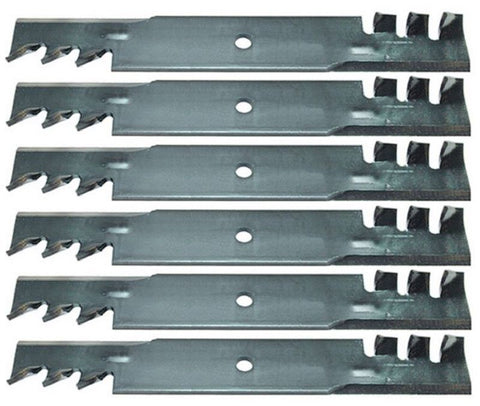 Set of 6 Lawn Mower Blades Replaces Scag 482461 Deere AM104489