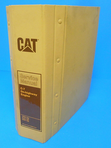 Caterpillar Cat C7 On-Highway Diesel Engine Shop Service Repair Manual Book