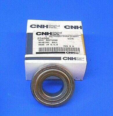 OEM New Holland / Case IH: BEARING, BALL, Part # 274200 MADE IN USA