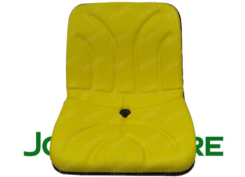 Universal Yellow Low Back 13 3/8" (340mm) equipment seat