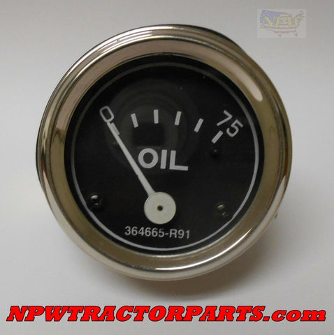 Oil Pressure Gauge International 230 100 140 130 200 Cub 364665R91