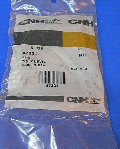 4 New Holland Clevis Pins Part # 47221