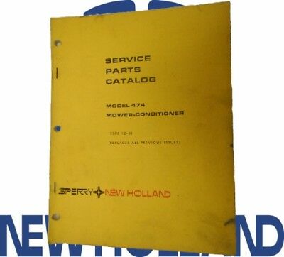 New Holland Models 474 Mower CONDITIONER Parts Catalog – NPWPARTS.COM