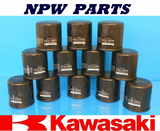 12 NEW OEM KAWASAKI OIL FILTER 49065-0724 REPLACES 49065-2078, 49065-7010