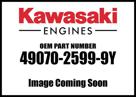 Genuine OEM Kawasaki MUFFLER-COMP 49070-2363-9Y 49070-2599-9Y,,FA130D SPEC #'S:  BS15-CS15