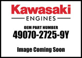 Genuine OEM Kawasaki MUFFLER-COMP 49070-2725-9Y