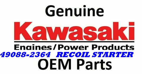 Genuine OEM Kawasaki STARTER-RECOIL 49088-2364, FC150V  SPEC #'S: BS50-ES50